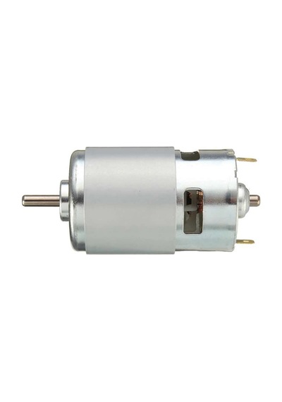 RS775 DC Motor 12V 15000Rpm Yüksek Hız Tork Çift Bilyalı Rulman Matkap Torna CNC Router Motor