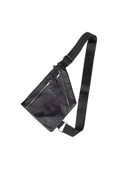 Erzeno Freebag Hakiki Deri Siyah Erkek Çanta Siyah - 271285411 Siyah