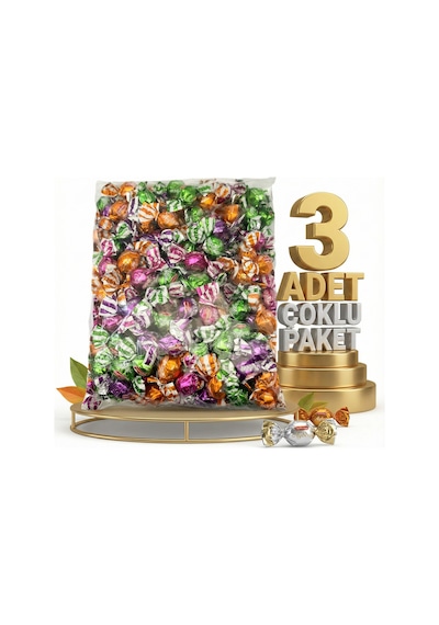 Afia Aybon Topşeker Meyveli Bonbon 3x1 Kg