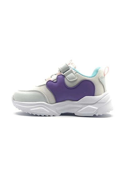 Cool Merry Beyaz-mor Ortapedik Sneaker Kız Çocuk Spor Ayakkabı 001