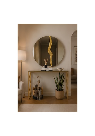 Melisa Serisi Luminous Aynalı Dresuar Takımı - Gold Boyalı, 4mm Temperli Füme Camlı 100x30x80 Cm Altın Melisa Serisi Luminous Aynalı Dresuar Takımı - Gold Boyalı, 4mm Temperli Füme Camlı 100x30x80 Cm Altın
