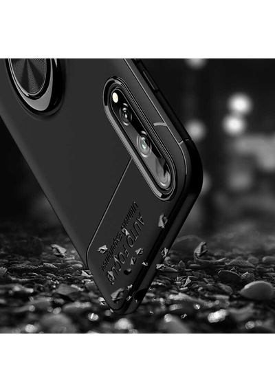 Huawei P Smart S Y8p Kılıf Zore Ravel Silikon Kapak Mavi
