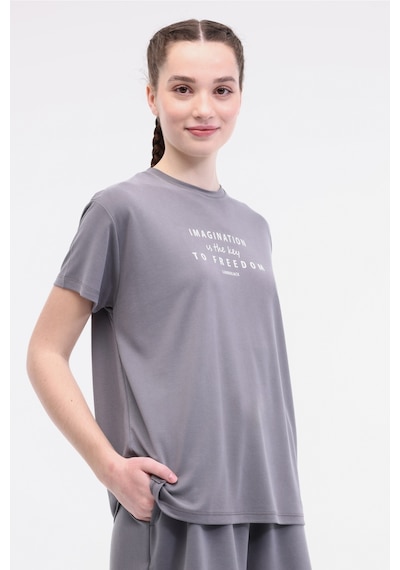 Lumberjack Wl Mıruna 11ms450 5fx Siyah Kadın Kısa Kol T-shirt SIYAH