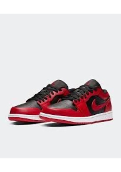Nike Air Jordan 1 Low Reserve Bred Kırmızı