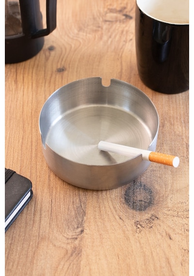 Mucit Home Küllük Metal Küllük Paslanmaz Çelik 10 Lu Kül Tablası Küllük Seti