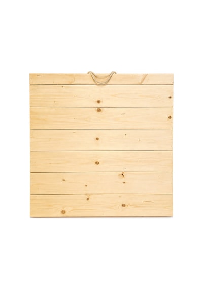 Çok Amaçli Katlanabilir Kamp, Piknik Masasi Krem 60x60x9 Naturel