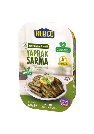 5 Adet Burcu Konserve Yaprak Sarma 200 G