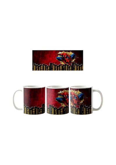 Spiderman Kupa Bardak Tek Adet K095 Çok Renkli