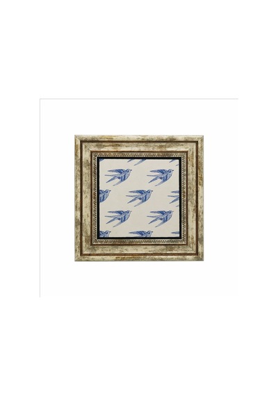 Hollanda Deseni Baskılı Taş Tablo 25x25 617