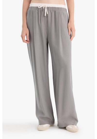 Defacto Baggy Fit Çift Cepli Normal Bel Standart Boy Tensel Pantolon F9743ax25hsgr394 Gri Defacto Baggy Fit Çift Cepli Normal Bel Standart Boy Tensel Pantolon F9743ax25hsgr394 Gri