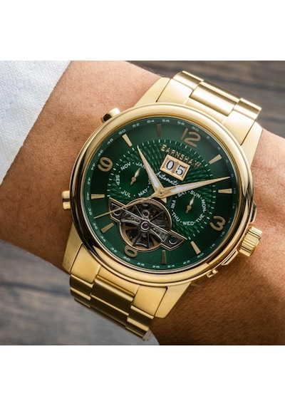 Earnshaw Es-8177-88 Erkek Kol Saati Altın