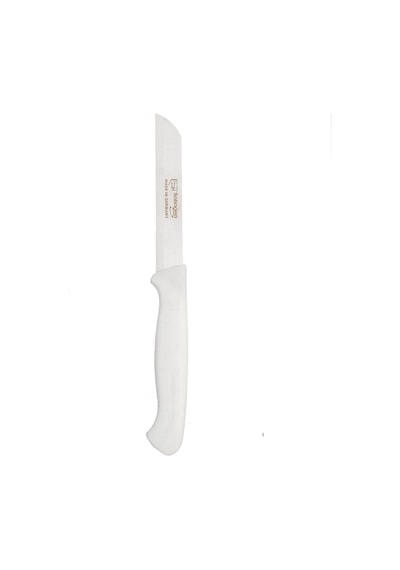 Solingen Simli Deliksiz Meyve Bıçağı Beyaz Saplı, 18,5 Cm, Paslanmaz Alman Çeliği Tekli -225 Beyaz