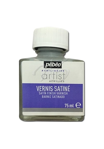 Pebeo Artist Acrylics Satin Finish Varnish 75Ml 520150