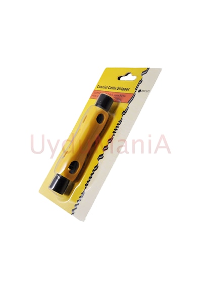 F Konnektör Sıkma Pensesi + Kablo Soyucu + Sıkmalı F Konnektörler