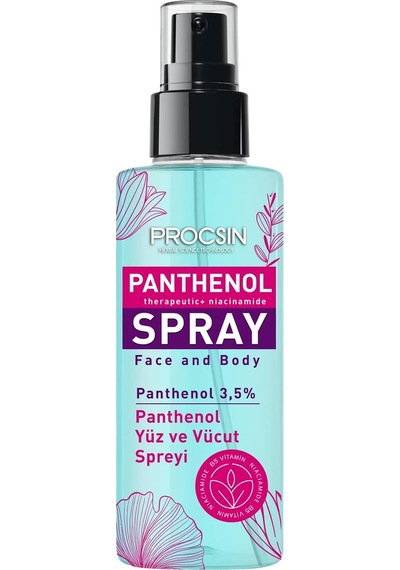 Panthenol Nemlendirici Ve Tazeleyici Yüz Vücut Spreyi 100 Ml