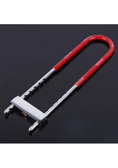 Kilit Direksiyon Motosiklet Bisiklet Kilidi Motorsiklet Halat Zincir Çelik Güvenlik 36 Cm 1 Set