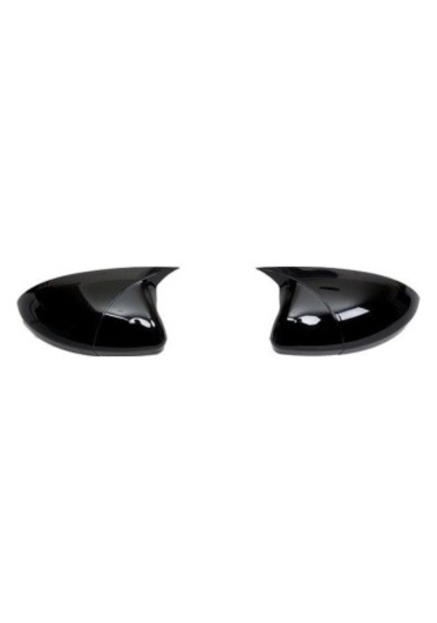 Renault Clıo Mk3 2006 - 2009 Batman Yarasa Ayna Kapağı Pıano Black