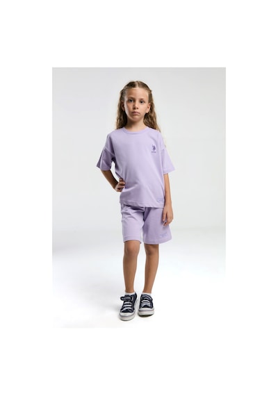 U.s. Polo Assn. Kız Çocuk Mor Bermuda Takım Us2090 Mor U.s. Polo Assn. Kız Çocuk Mor Bermuda Takım Us2090 Mor