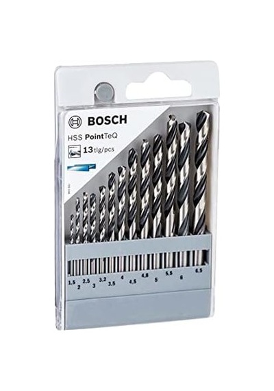 Professional Accessories Matkap Ucu, Gri, 13 Adet
