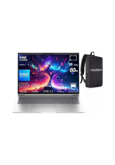 Hp Elıtebook 660 G11 Ultra 7 155u 9c004ea-k27 64 GB 512 GB 16" W11P Wuxga Dizüstü Bilgisayar