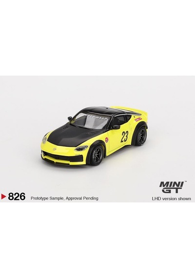 Mini Gt Nissan Z Lb Natıon Works Ikazuchi Yellow 826 Çok Renkli