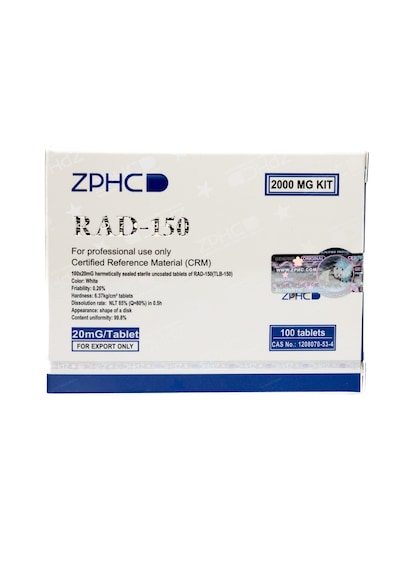 Zphc Testolone Rad150 20 Mg / Pill -100 Tablet Aromasız