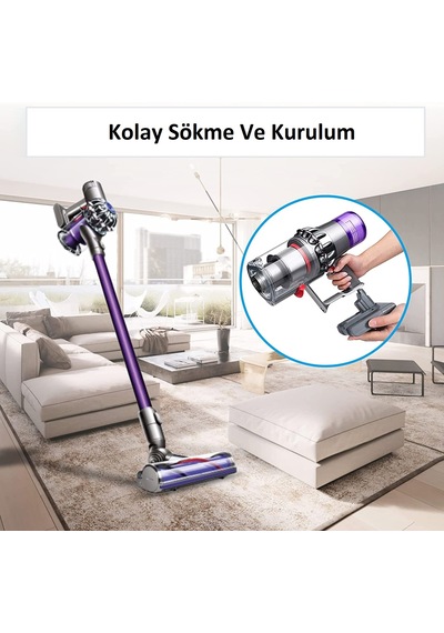 Dyson Micron V6 Uyumlu Animal DC-62 Serisi  Batarya