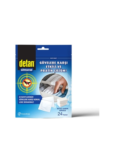2 Adet Detan Güvesavar Poşetli 24'lü