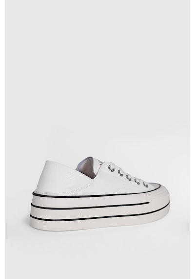 Lufian Pamela Kadın Sneaker Ayakkabı Beyaz Beyaz 121230091100500