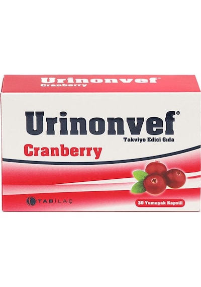 Cranberry 30 Yumuşak Kapsül