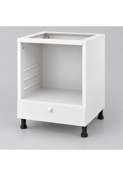Mira Beyaz Ankastre Fırın Ve Ocak Alt Dolabı Çekmeceli, Ayarlanabilir Ayaklı Mira Beyaz Ankastre Fırın Ve Ocak Alt Dolabı Çekmeceli, Ayarlanabilir Ayaklı