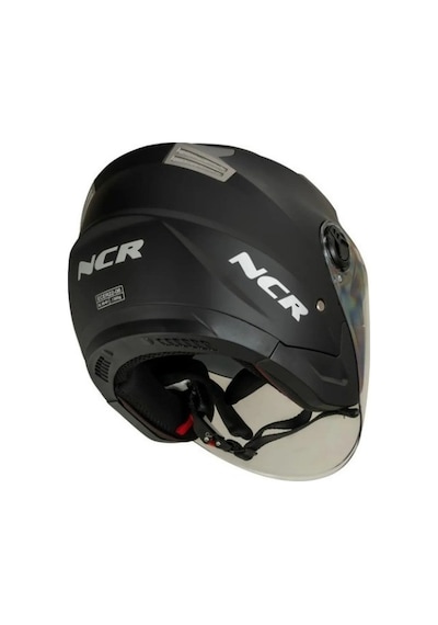Ncr Kask Çenesiz 708 Ece 22/06 Belgeli- Siyah