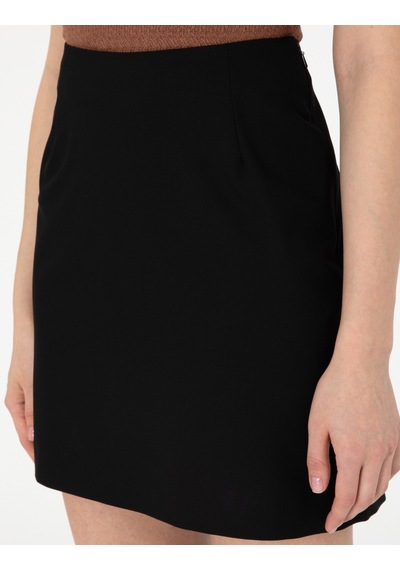 Pierre Cardin Kadın Siyah Etek Dokuma 50314082-vr046 Siyah