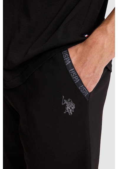 U.s. Polo Assn. Erkek Siyah Pijama Takım 50326135-vr046