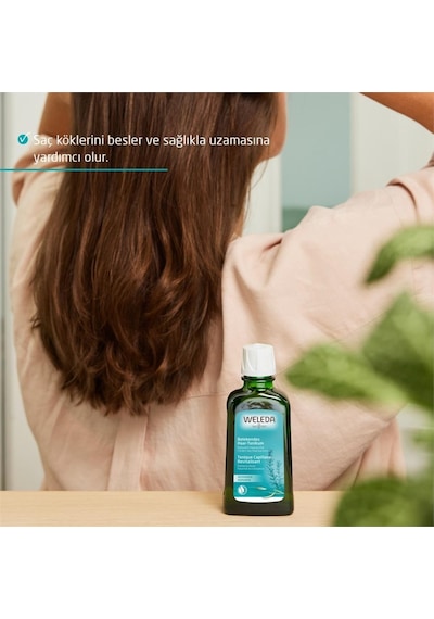 Weleda Revitalizing Hair Toner Organik Biberiye Özlü Canlandırıcı Saç Toniği 100ml