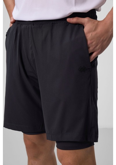 Tommy Life Antrasit Polyester İnce Yumuşak Standart Fit Erkek Taytlı Şort - 81287 Antrasit