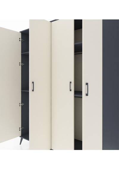 Kronos Gardrop 4 Raflı 4 Kapaklı 4 Askılı 176x59x221 Antrasit-aytaşı/antrasit Aytaşı/antrasit Kronos Gardrop 4 Raflı 4 Kapaklı 4 Askılı 176x59x221 Antrasit-aytaşı/antrasit Aytaşı/antrasit