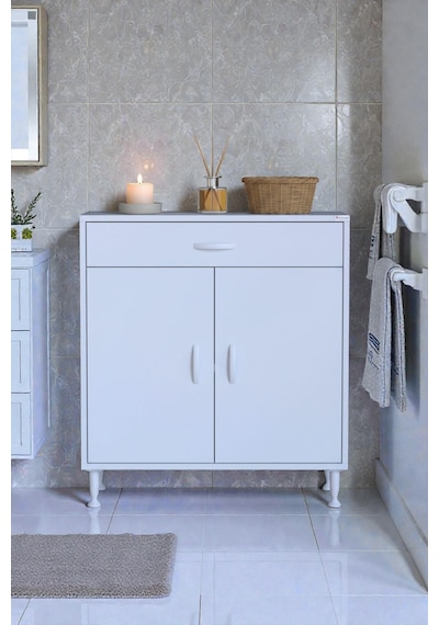 Eliusta Fre 60 Cm Çok Amaçlı Dolap 1 Raflı Tek Çekmeceli Banyo Mutfak Dolabı 60x88x32,5 Cm Organizer Dolap Beyaz Eliusta Fre 60 Cm Çok Amaçlı Dolap 1 Raflı Tek Çekmeceli Banyo Mutfak Dolabı 60x88x32,5 Cm Organizer Dolap Beyaz