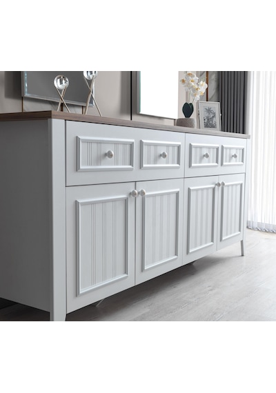 Yalı Modern Dolaplı Çekmeceli Konsol 180 45 84