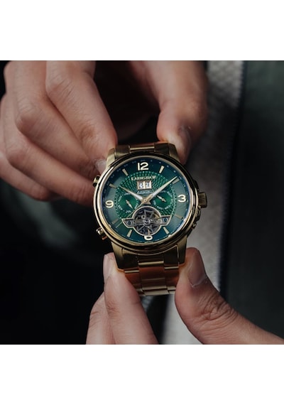 Earnshaw Es-8177-88 Erkek Kol Saati Altın