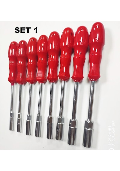 Makroyapı Lokma Tornavida Takımı Lokmalı Tornavida Set Seçin Set 1