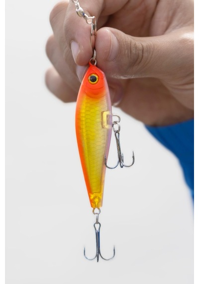 Exent, 3 Adet 8 Gr. 7,5 Cm 6 Kancalı Suni Balık Yemi, Rapala-gerçek Görünümlü Suni Yem