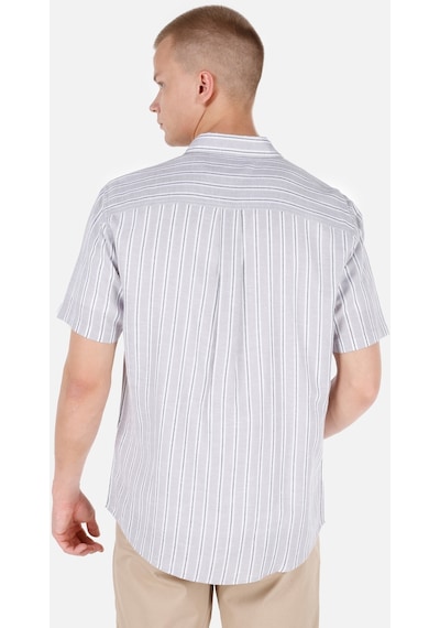 Colin's Colins Normal Kesim Shirt Yaka Baskılı Gri Erkek Kısa Kol Gömlek Cl1067847 Cl1067847 Q1.v1 Gra Gri