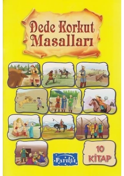 Parıltı 1. Sınıf Dede Korkut Masalları 10 Kitap