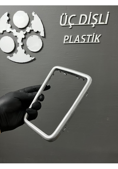 Peugeout 407 Vites Çerçevesi Krom Efek Boya 3d Baskı 1 Adet