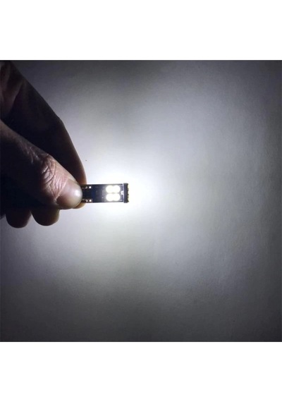 Megamarket06 T10 Led Park Ampulü 6000k 12smd W5w Canbus Beyaz