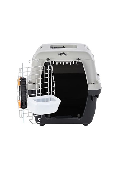 Iata 1 Kedi Taşıma Sepeti, Beyaz/siyah