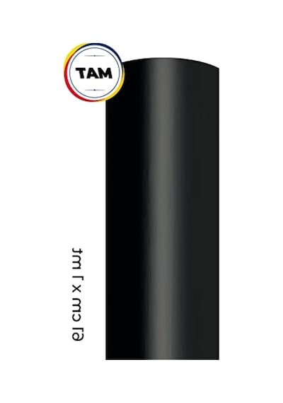 Mat Siyah Yapışkanlı Kaplama Folyosu - 61 Cm X 1 Mt 124-Pembe