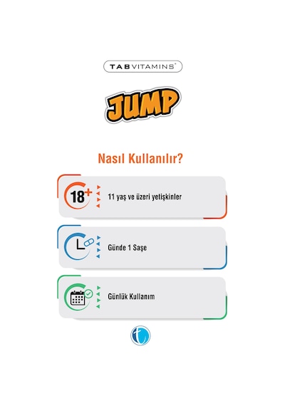 Jump 30 Saşe L-arjinin, L-ornitin, L-lizin, Alfa Gpc