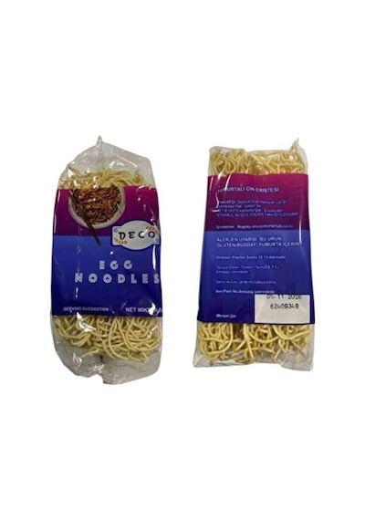 Deco Egg Noodles Yumurta Katkılı Erişte / Noodle Makarna